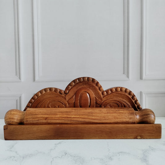 Baroque Pin Bed & Egg Tray with Rolling Pin